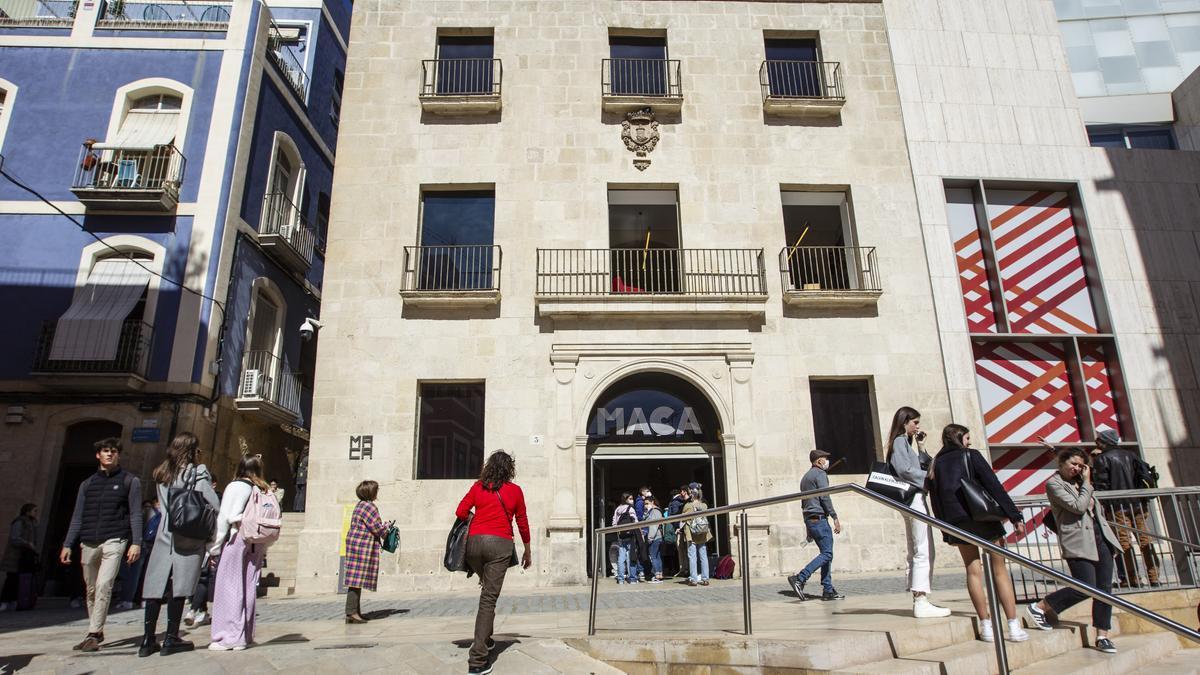 El Museo de Arte Contemporáneo de Alicante.