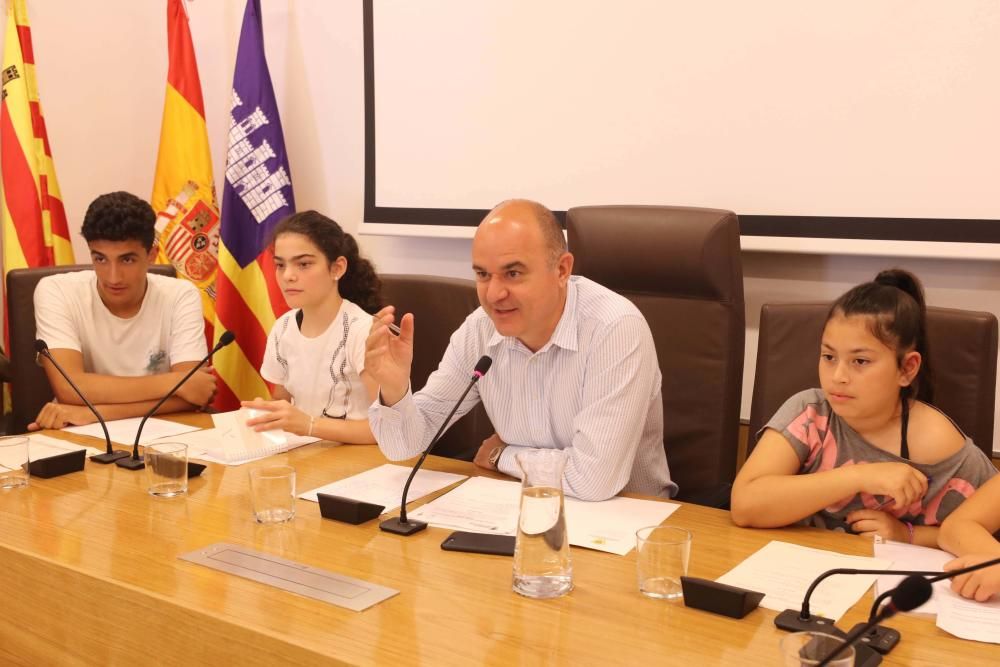 Pleno Infantil en Santa Eulària