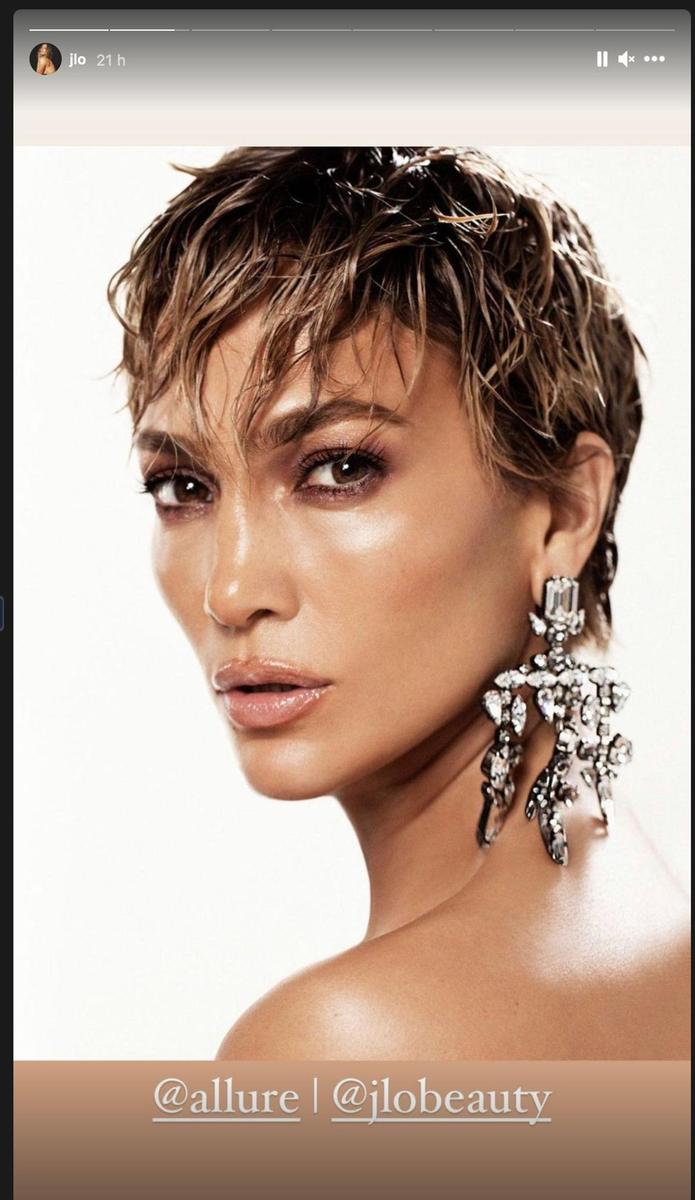 El nuevo corte de pelo de Jennifer Lopez