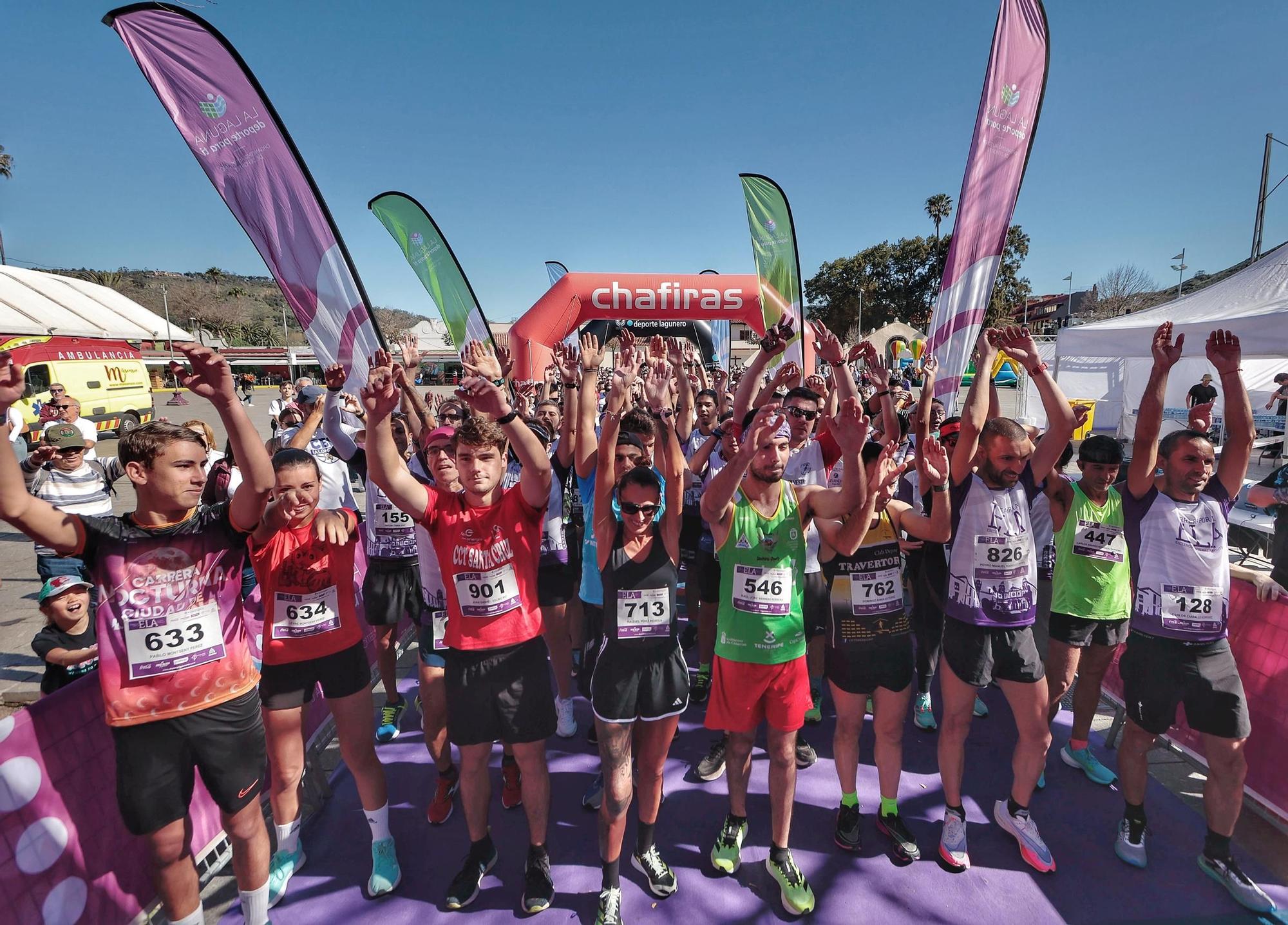 I Carrera por la ELA en La Laguna