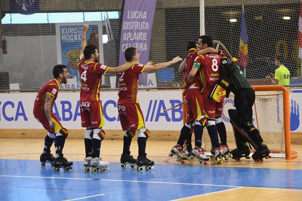 España gana el Europeo de Hockey en A Coruña