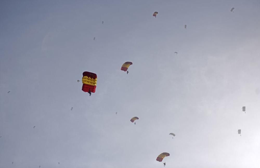 72º Aniversario del primer lanzamiento paracaidista de España en la Base Aérea de Alcantarilla