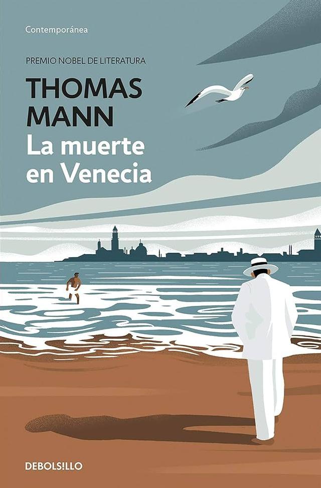 Portada de La Muerte en Venecia de Thomas Mann.