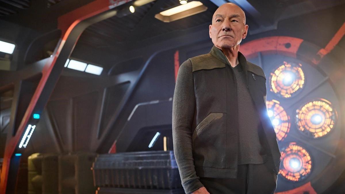 Sir Patrick Stewart como Jean-Luc Picard en 'Star Trek: Picard'
