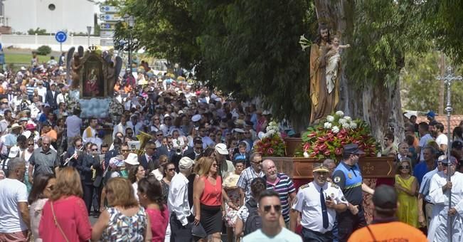 Procesión de las Nieves desde el puerto hasta ...