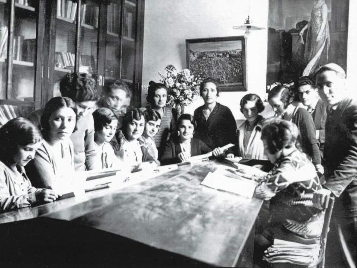 Sofía Gómez Buceta, primeira funcionaria municipal de Bueu