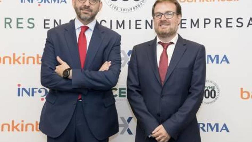 Rami Hamze, CEO de ITT Ceramic, y Vicente Sorlí, deputy general manager de la firma.