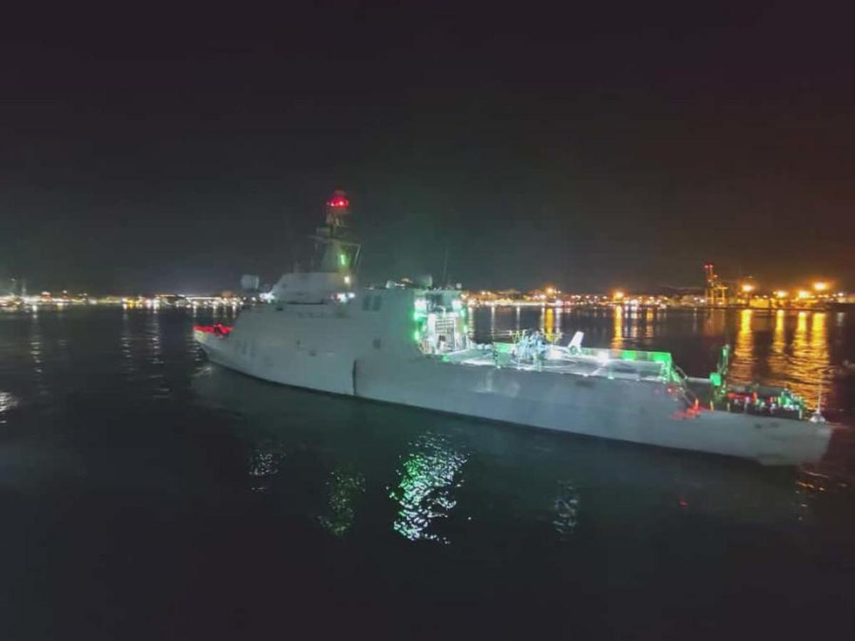 El buque de acción marítima Furor zarpó de Cartagena el pasado 26 de spetiembre para dar asistencia a la flotilla Sumud de activistas que trataban de llevar ayuda humanitaria a Gaza