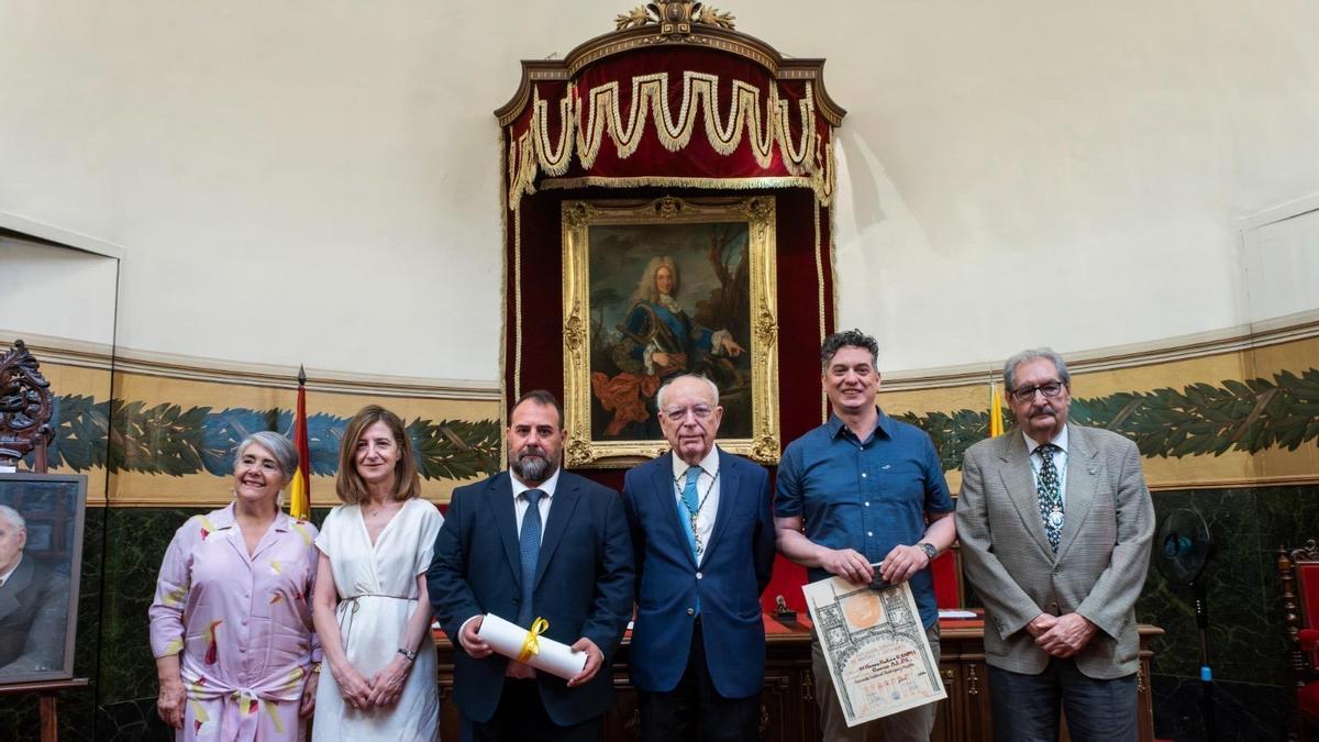 Entrega del premio.