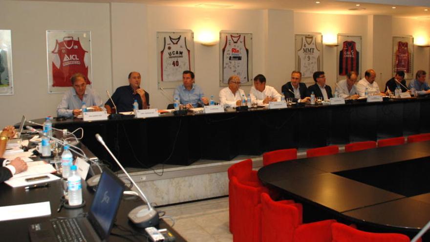 Assemblea de l&#039;ACB, ahir a Barcelona