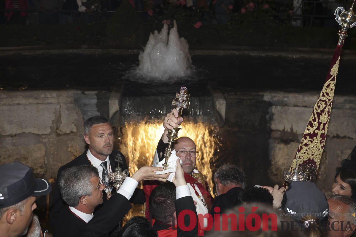 Fiestas de Caravaca: procesión del Baño (procesión, parlamento y baño de la Cruz)