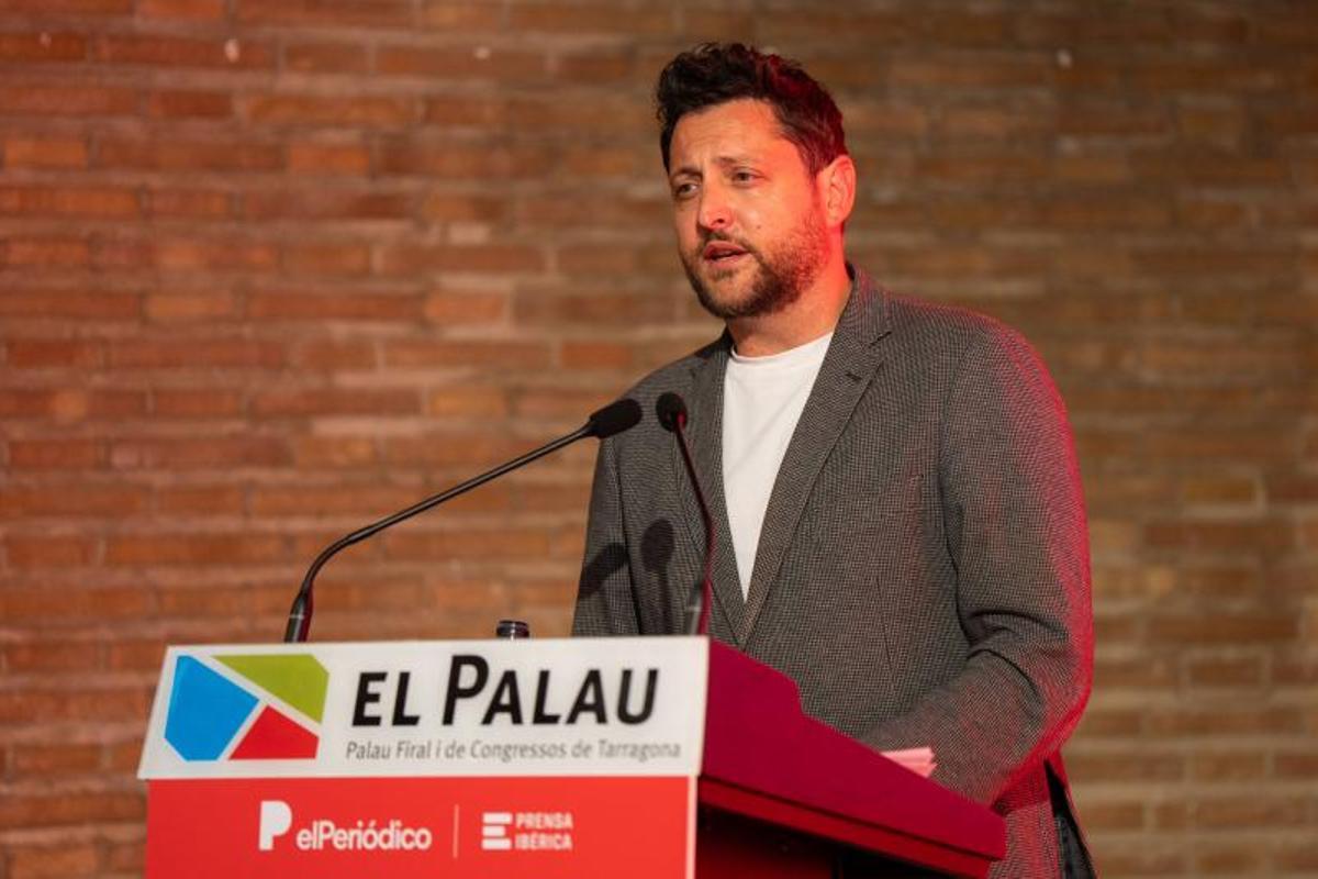 El alcalde de Tarragona, Rubén Viñuales, en las I Jornadas Económicas y Empresariales de Tarragona, organizadas por EL PERIÓDICO.