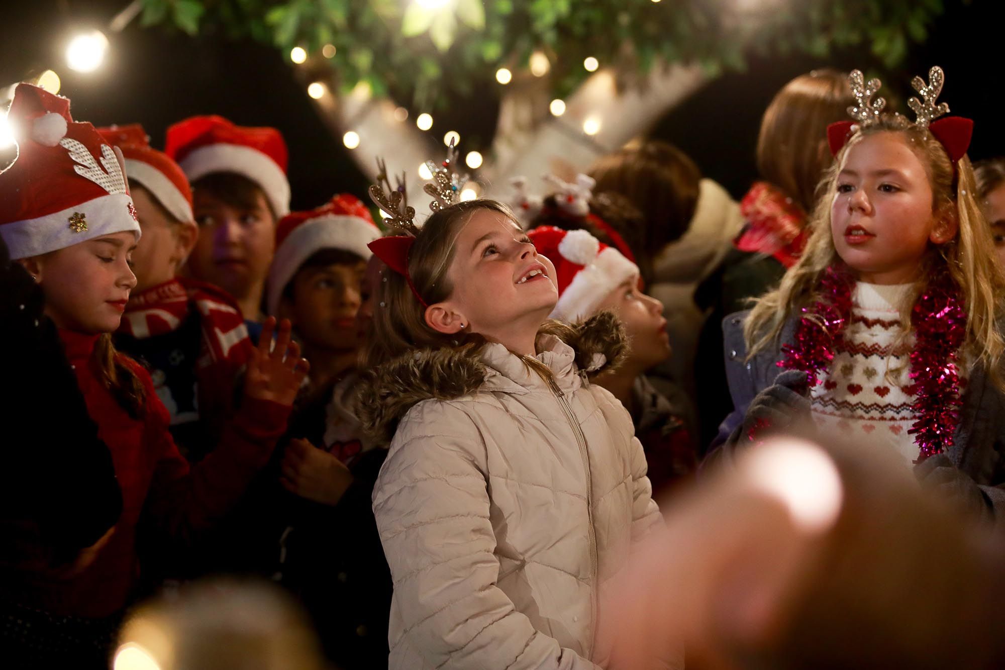 Encendido del alumbrado navideño en Sant Antoni