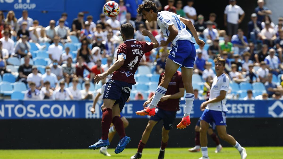 Deportivo Aragón - Pontevesdra, en imágenes