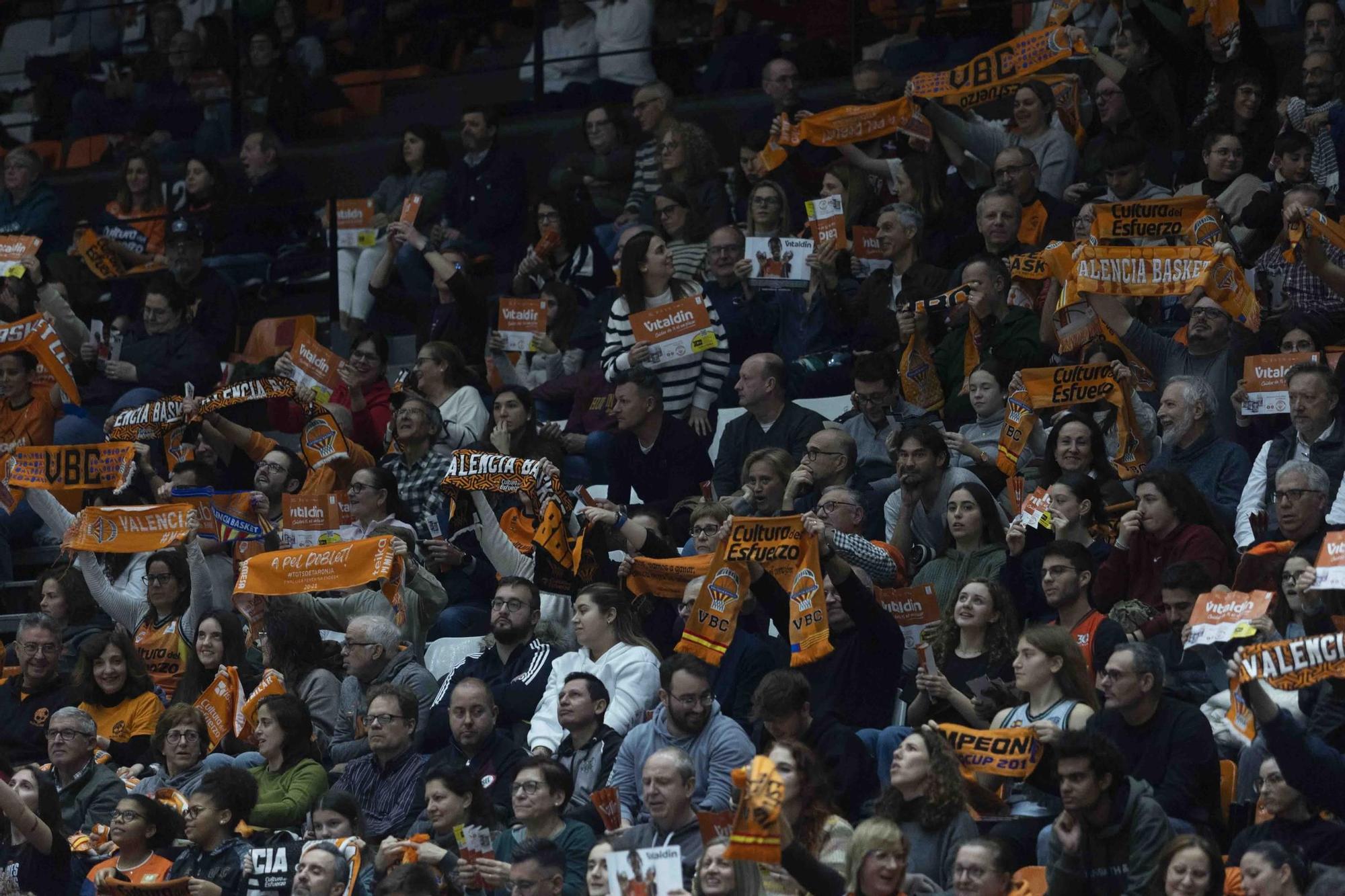 Partido Valencia Basket- Casademont Zaragoza