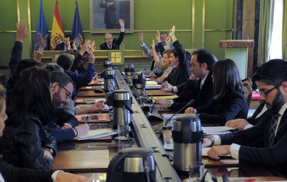 Pleno del Ayuntamiento de Oviedo