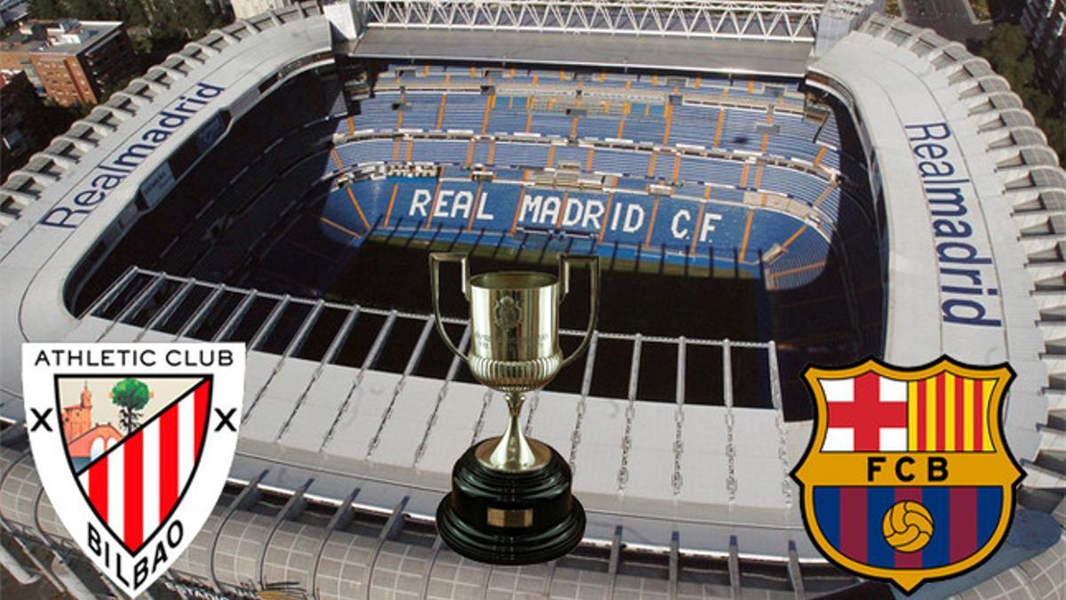 La afición del FC Barcelona quiere la final de Copa del Rey en el Santiago Bernabéu