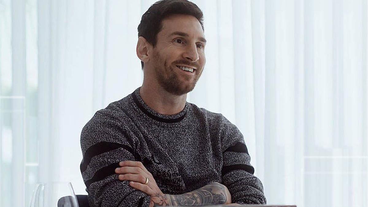 Messi, en la entrevista en La Sexta.