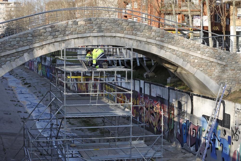 Proves de càrrega al pont del Dimoni