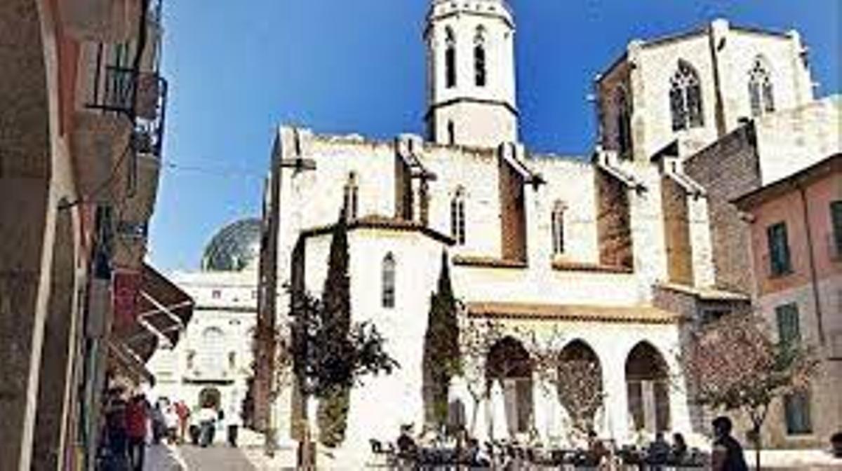 L'església de Sant Pere, on es farà una visita guiada.