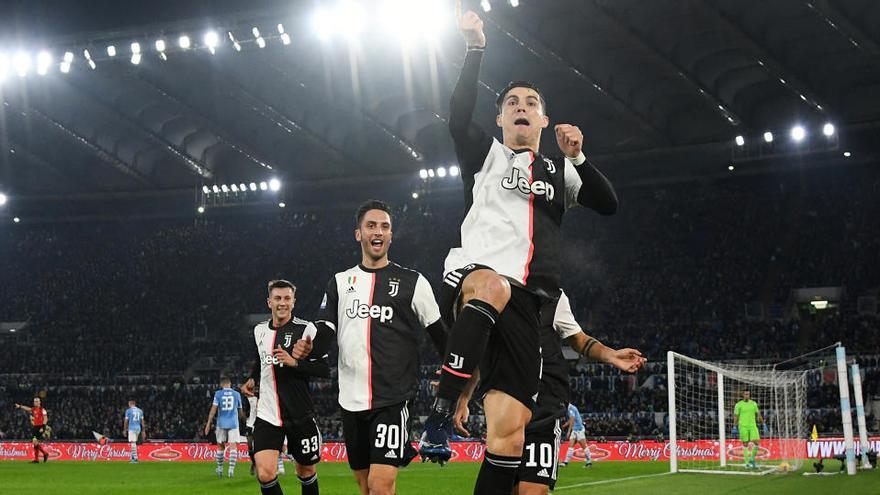 Cristiano Ronaldo, en un partido con la Juventus.