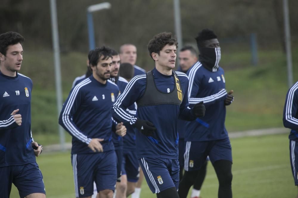 Entrenamiento del Real Oviedo