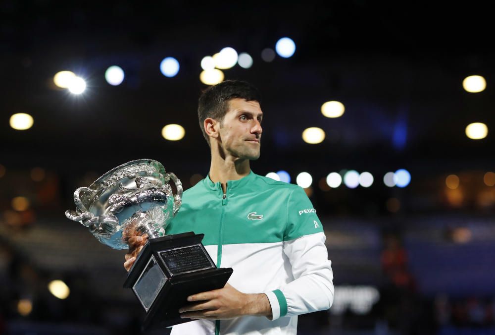 Final del Open de Australia: Djokovic - Medvedev