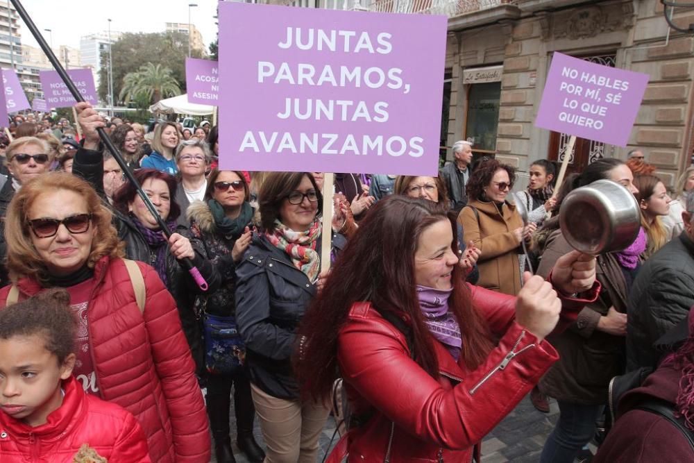 Marcha Mujer en Cartagena