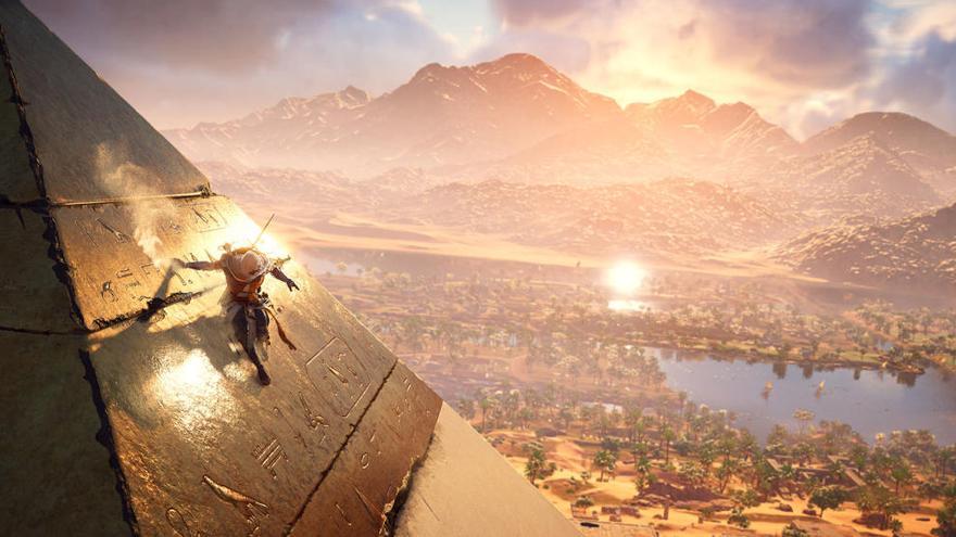 Imagen promocional de &quot;Assassin&#039;s Creed Origins&quot;.