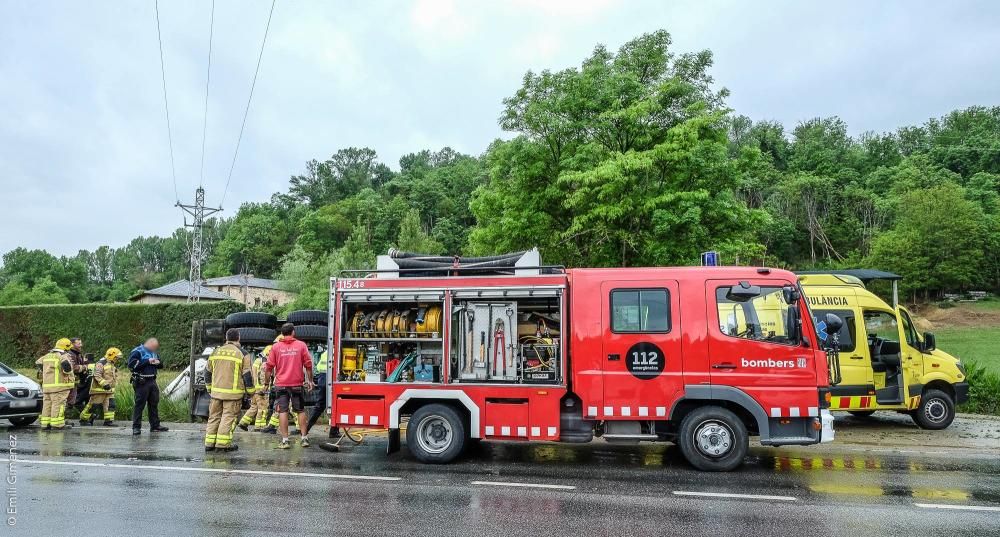 Aparatós accident a la Cerdanya