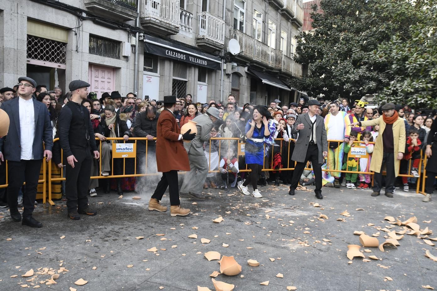 Vuelan 'olas' en Xinzo: así fue el Domingo Oleiro de Entroido