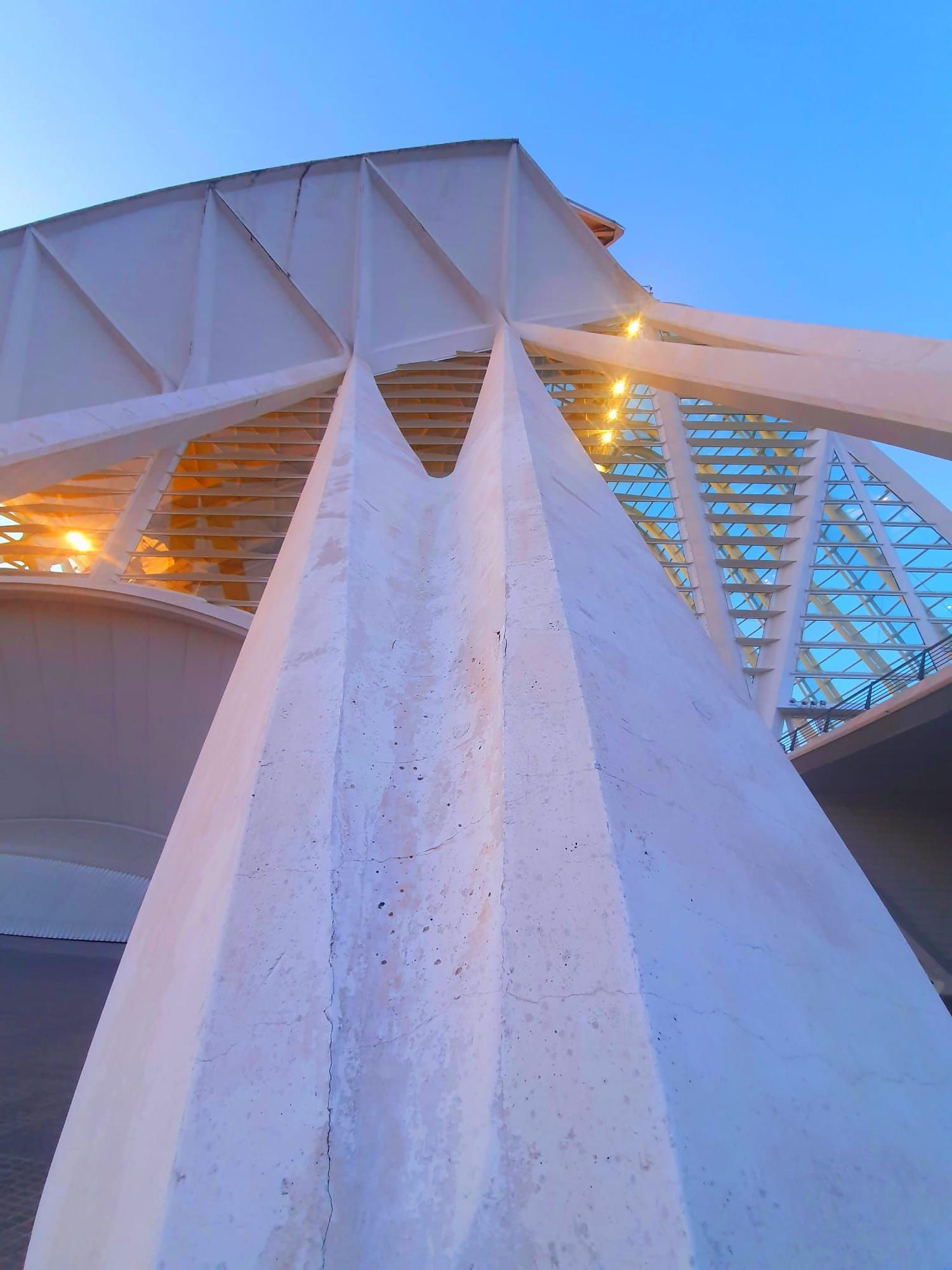 Desperfectos en la Ciudad de las Artes y las Ciencias