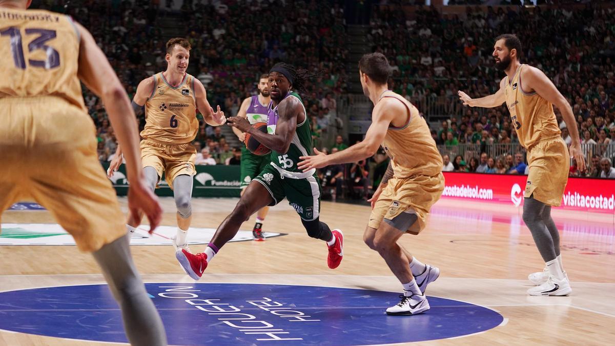 El Barça eliminó al Unicaja 22/23 en la semifinal de Liga.