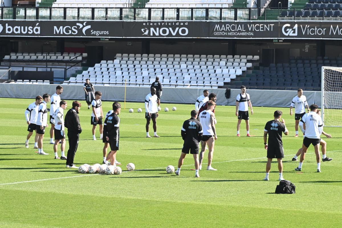 Entrenamiento del CD Castellón