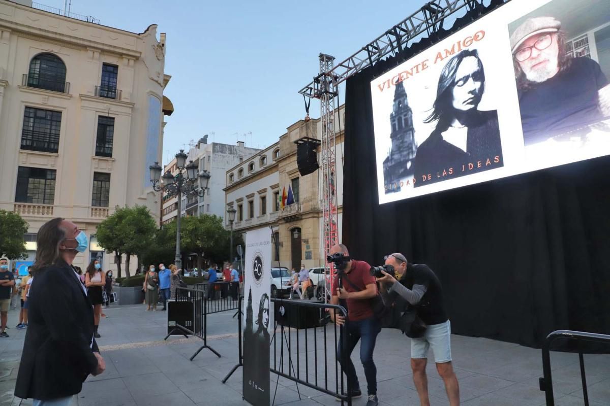 Las Tendillas acoge a Vicente Amigo y "La Ciudad de las ideas"