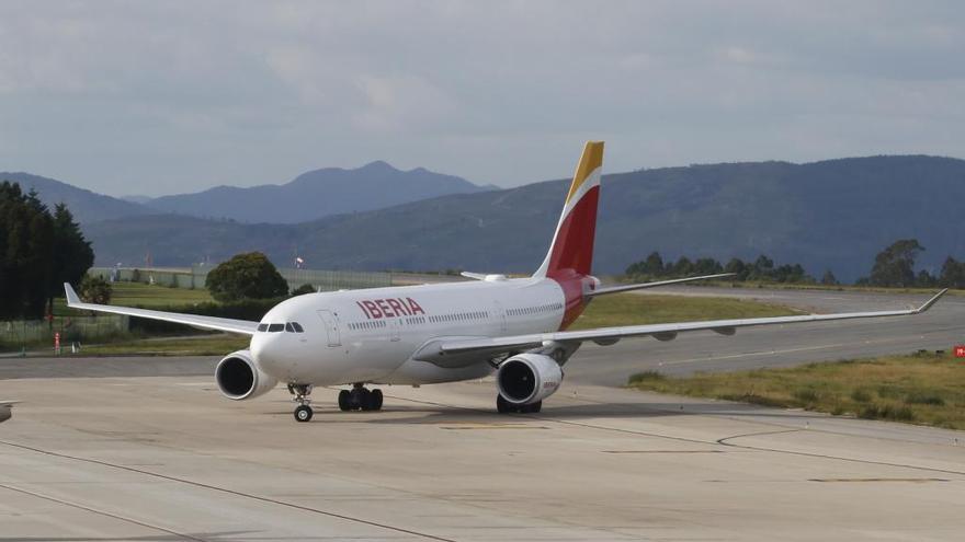 Airbus 330 como el que Iberia emplea entre Madrid y Caracas. // A.V.
