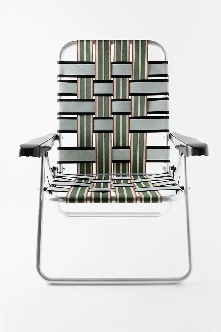 Silla plegable de playa de Zara