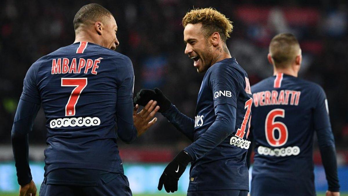 Mbappé y Neymar forma un tándem atacante letal