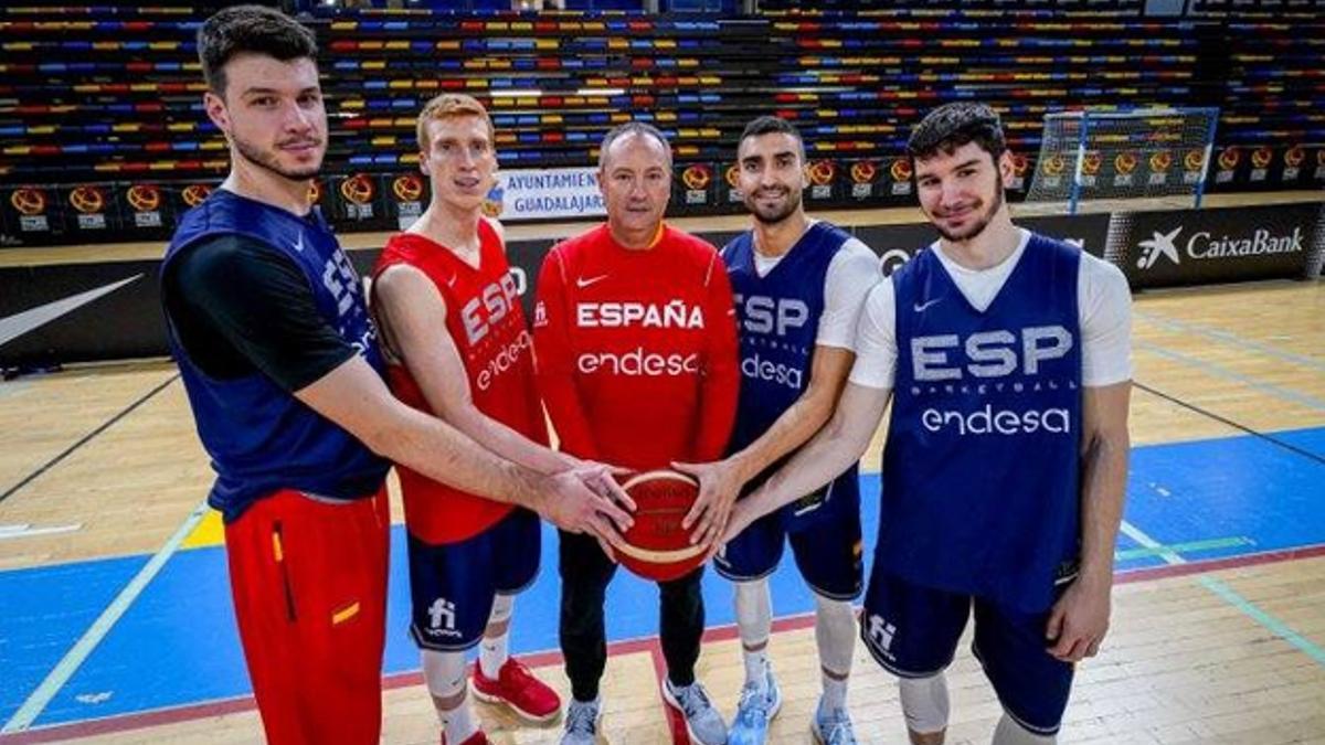 Mucha presencia del Unicaja en la selección española.