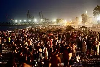 La Noche de San Juan en La Malagueta