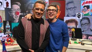 Buenafuente y Berto, en el plató de Nadie sabe nada