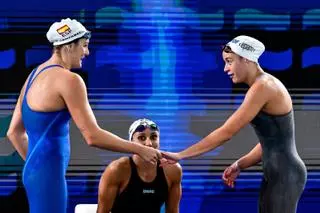 L’eldera Alba Herrero acaba en la sexta posició el relleu 4x200 de l’Europeu