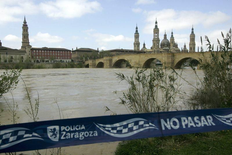 Crecida del Ebro en Zaragoza