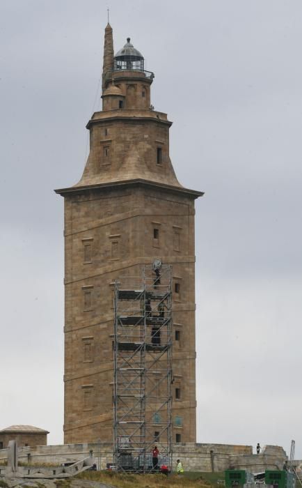 Se conmemoran los diez años de la declaración de la Torre de Hércules como Patrimonio Universal.