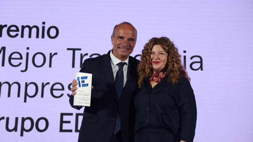 Edelvives, Premio a la trayectoria del Banco Sabadell: &quot;Viva la educación, viva la palabra, viva los libros y viva las empresas de Aragón&quot;
