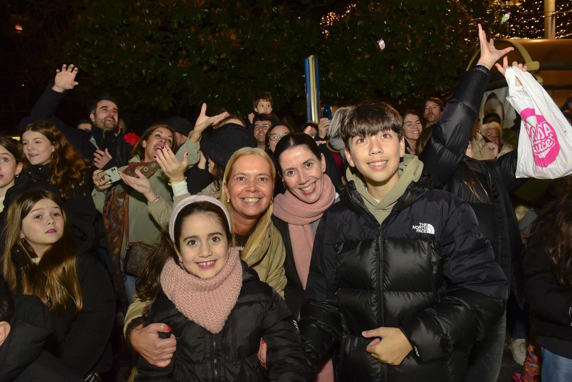 La llegada de los Reyes Magos a María Pita