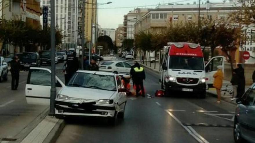 Lugar en el que ocurrió el accidente.