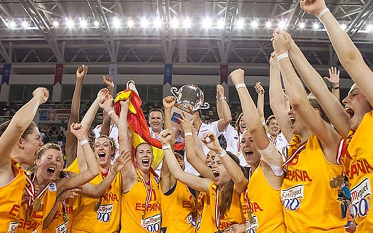 Las chicas de Anna Caula consiguen el oro.