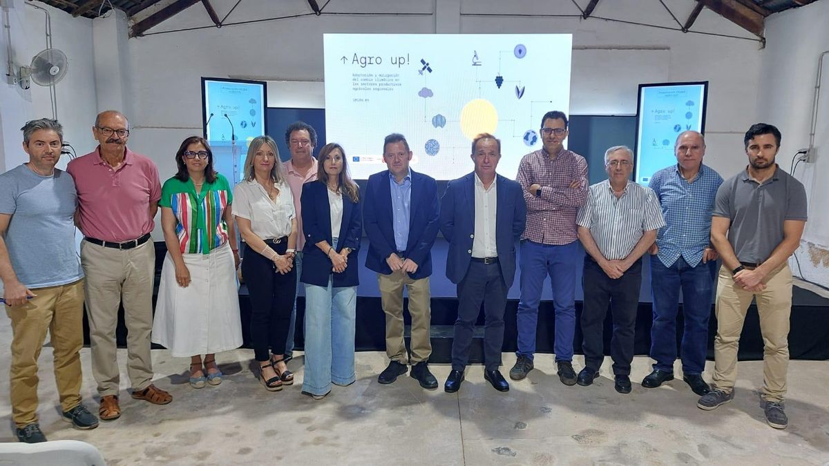 Jornada del proyecto Feder agro up! que se celebró en el Imida.