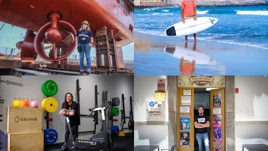 &quot;Mi corazón siempre observa los barcos que llegan&quot;: historias que reflejan la transformación de Las Palmas de Gran Canaria desde dentro
